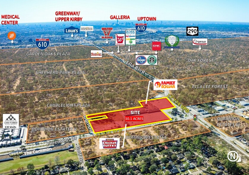 1285 Pinemont Dr, Houston, TX à vendre - Photo du bâtiment - Image 3 de 4