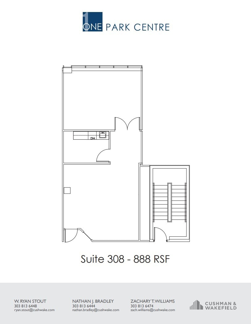 1333 W 120th Ave, Westminster, CO à louer Plan d’étage- Image 1 de 1