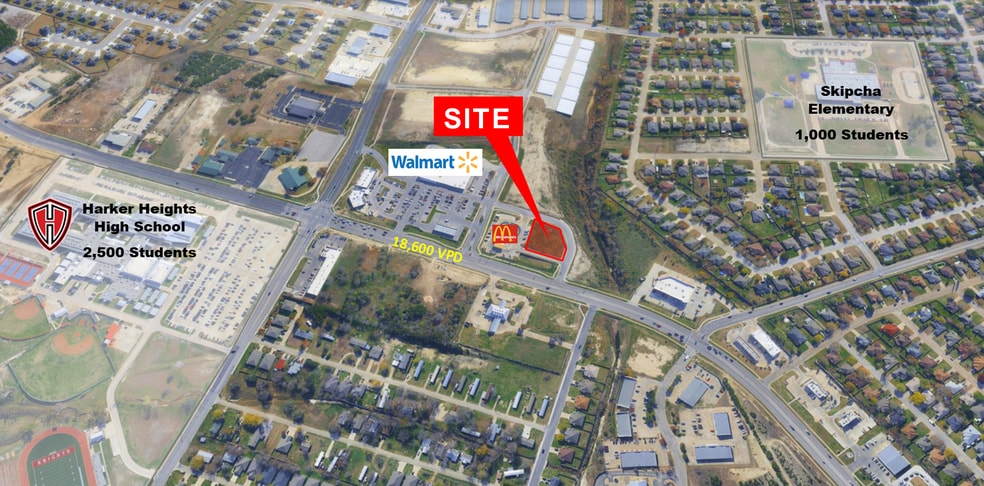 920 Knights Way, Harker Heights, TX à vendre - Aérien - Image 2 de 5
