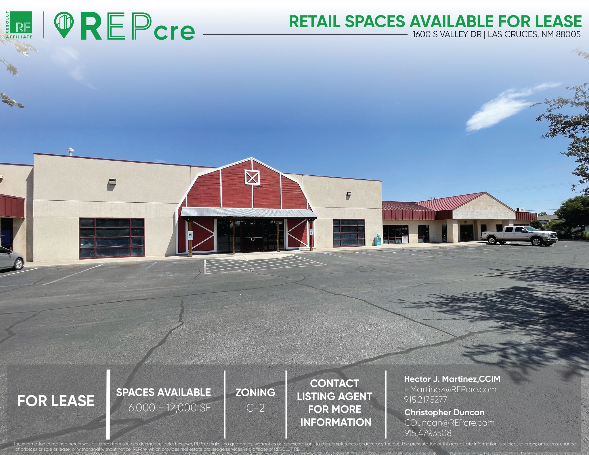1600 S Valley Dr, Las Cruces, NM for lease Primary Photo- Image 1 of 6