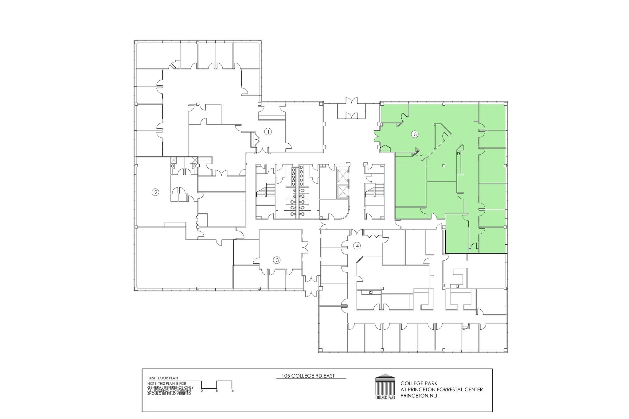 4 Research Way, Princeton, NJ for lease Floor Plan- Image 1 of 1
