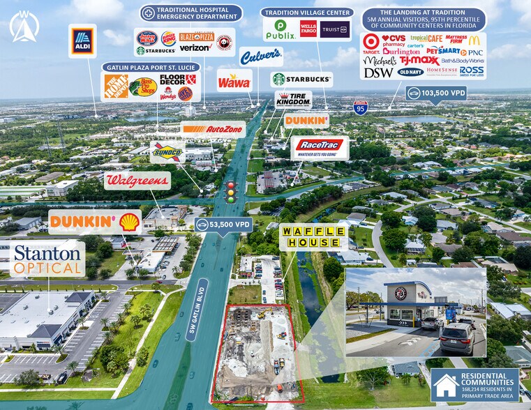 1907 SW Gatlin Blvd, Port Saint Lucie, FL à vendre - Photo du bâtiment - Image 3 de 4