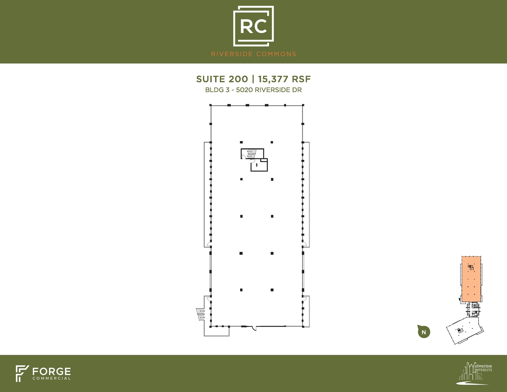 5020 Riverside, Irving, TX à louer Plan d’étage- Image 1 de 3