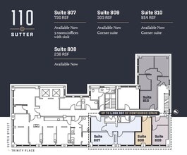 110 Sutter St, San Francisco, CA for lease Floor Plan- Image 1 of 1