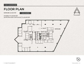 5200 Lankershim Blvd, North Hollywood, CA à louer Plan d’étage- Image 1 de 1
