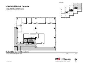 18W200 W 22nd St, Oakbrook Terrace, IL à louer Plan d’étage- Image 1 de 6