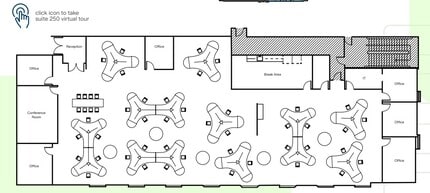 15378 Avenue of Science, San Diego, CA for lease Floor Plan- Image 1 of 4