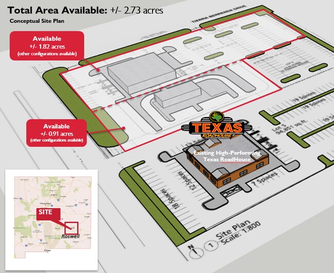 More details for 3615 N Main St, Roswell, NM - Land for Sale