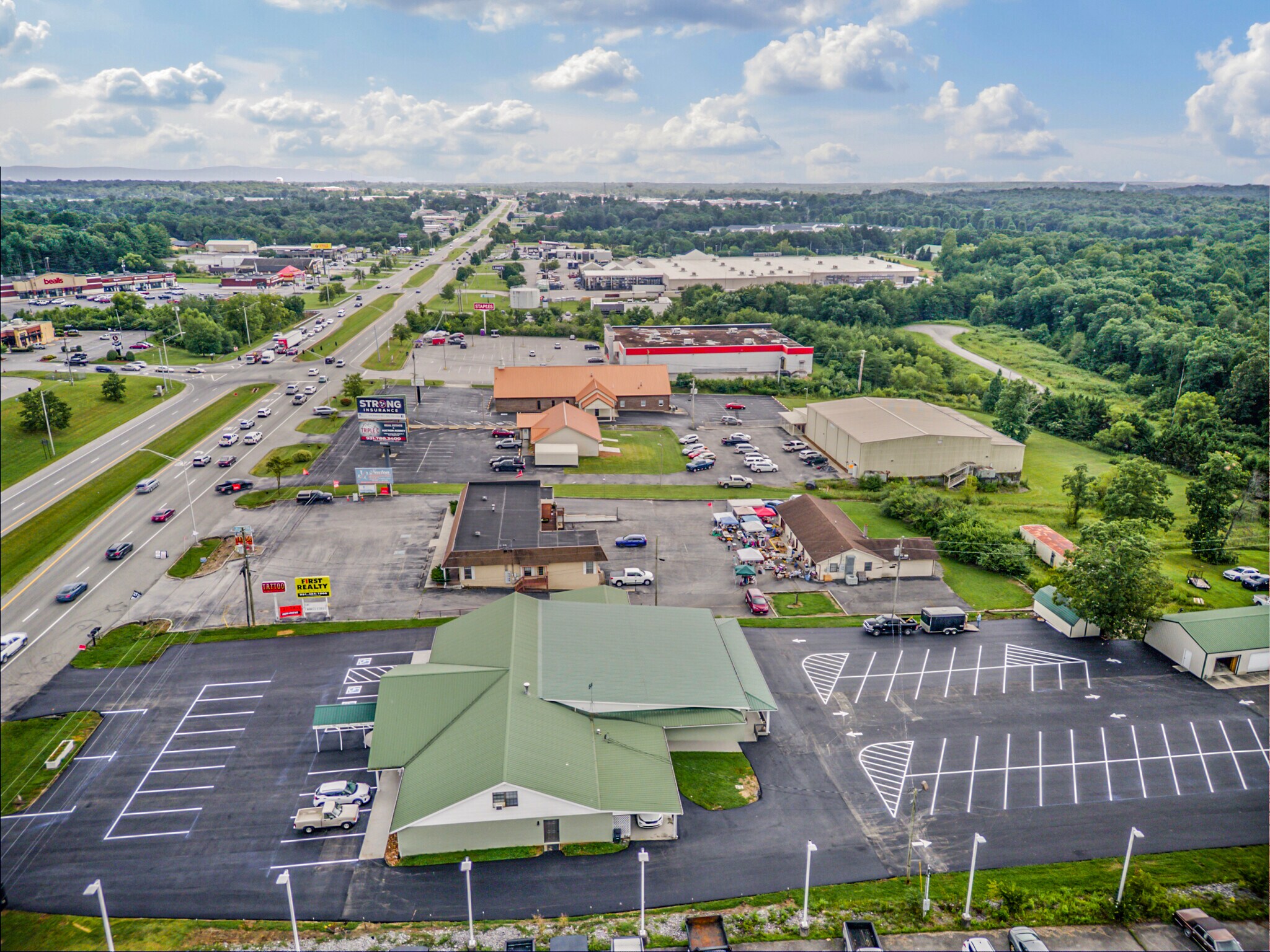 2627 N Main St, Crossville, TN for sale Aerial- Image 1 of 14