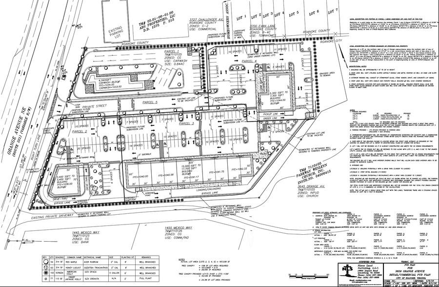 3659 Orange Ave NE, Roanoke, VA à vendre - Plan de site - Image 3 de 3