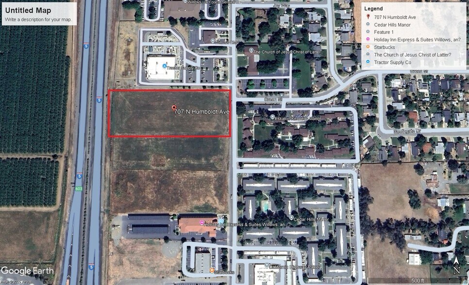 707 Humboldt Ave, Willows, CA à vendre - Aérien - Image 2 de 14