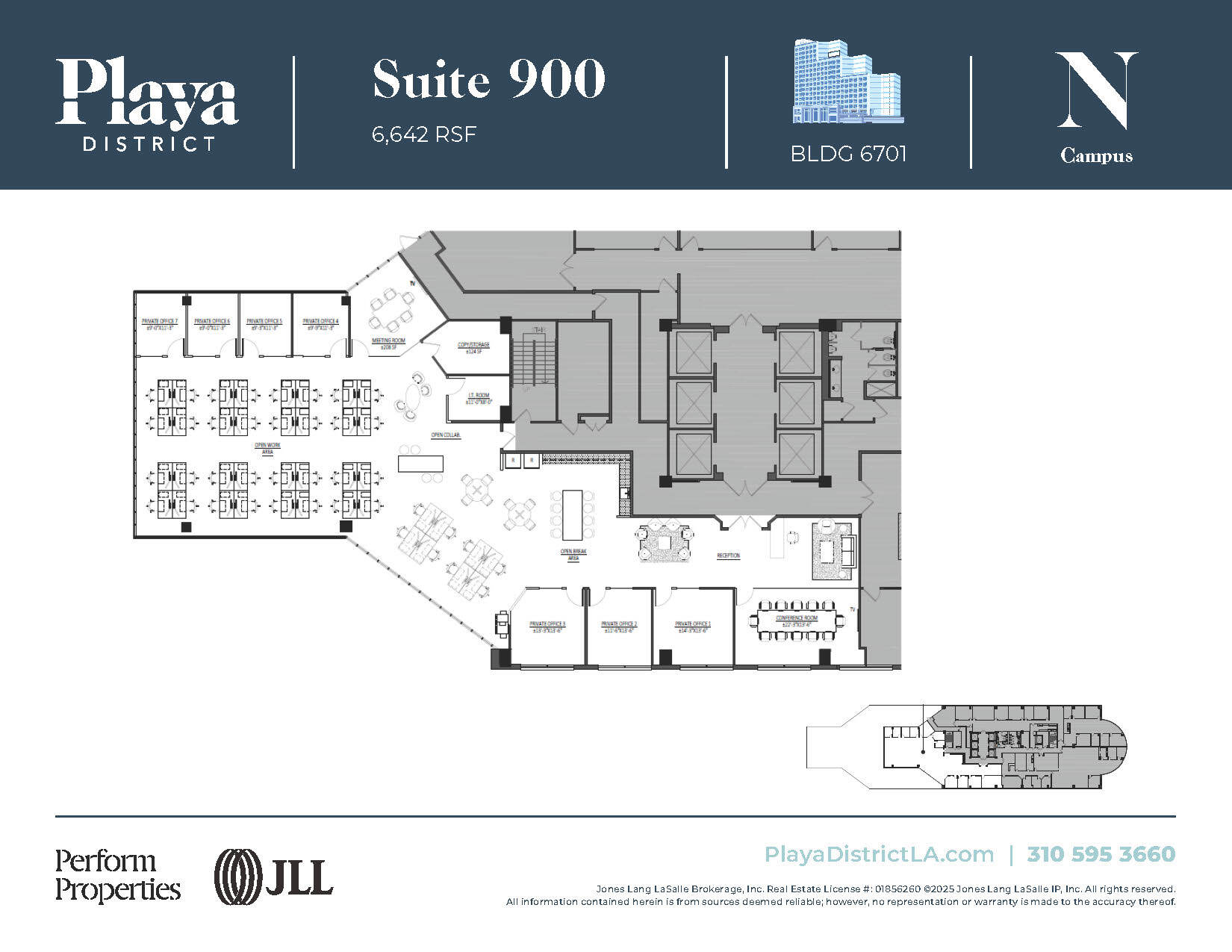 6100 Center Dr, Los Angeles, CA for lease Floor Plan- Image 1 of 1