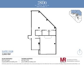 2800 S River Rd, Des Plaines, IL à louer Plan d’étage- Image 1 de 1