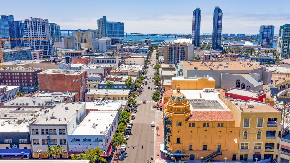 401-421 E St, San Diego, CA for sale - Aerial - Image 2 of 14