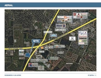 Plus de détails pour FM 2218 & Reese Rd, Rosenberg, TX - Terrain à vendre