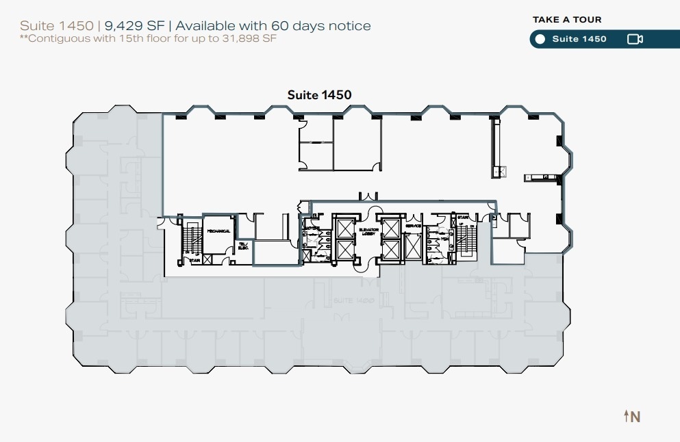 550 W C St, San Diego, CA for lease Floor Plan- Image 1 of 1