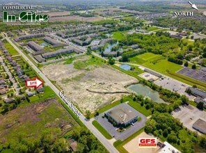 8200-8400 Grant St, Merrillville, IN - Aerial map view
