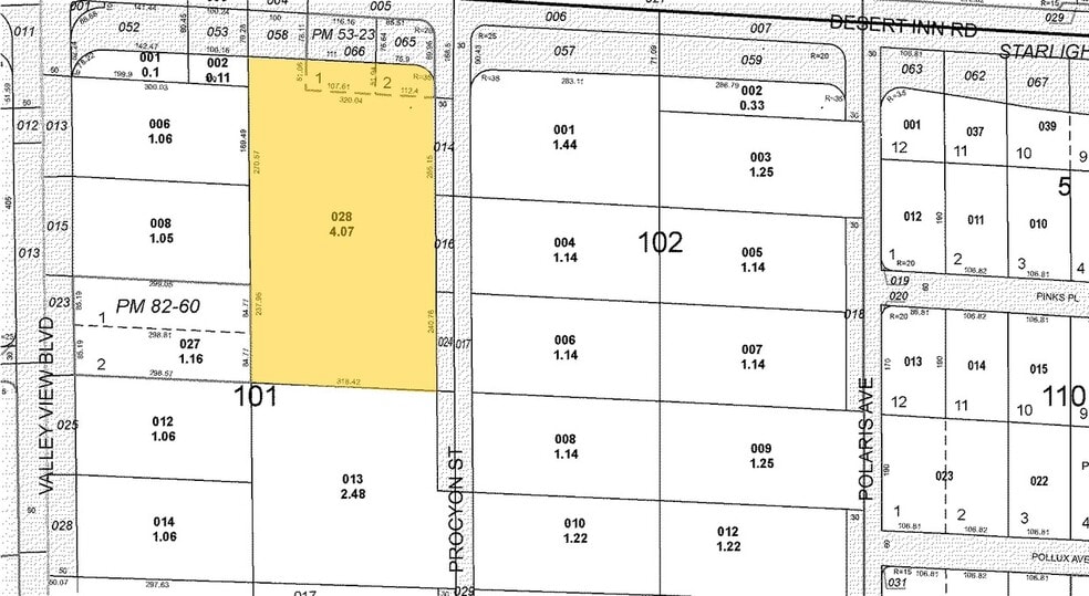 3355 Procyon St, Las Vegas, NV for sale - Plat Map - Image 3 of 6