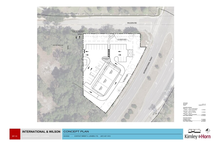 5015 Wilson Rd, Sanford, FL à louer - Plan de site - Image 3 de 3