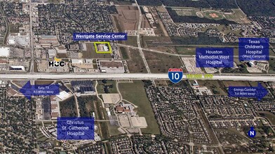 19407 Park Row, Houston, TX - AERIAL  map view - Image1