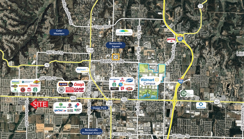 254 Greenhouse Rd, Bentonville, AR for lease - Building Photo - Image 2 of 12