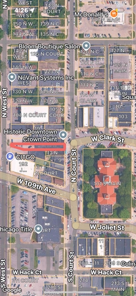 15 N Court St, Crown Point, IN for lease - Aerial - Image 2 of 7