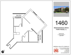 1460 Renaissance Dr, Park Ridge, IL for lease Floor Plan- Image 1 of 1