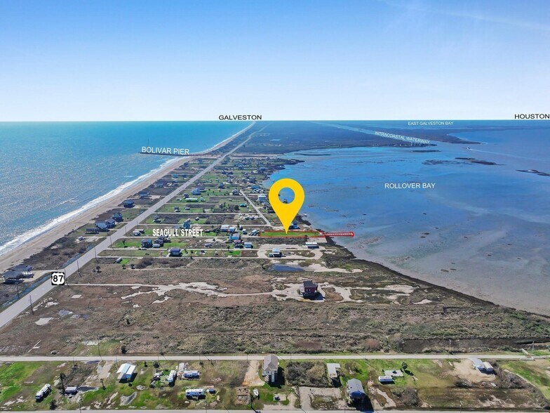 1067 Seagull St, Gilchrist, TX à vendre - Aérien - Image 3 de 10