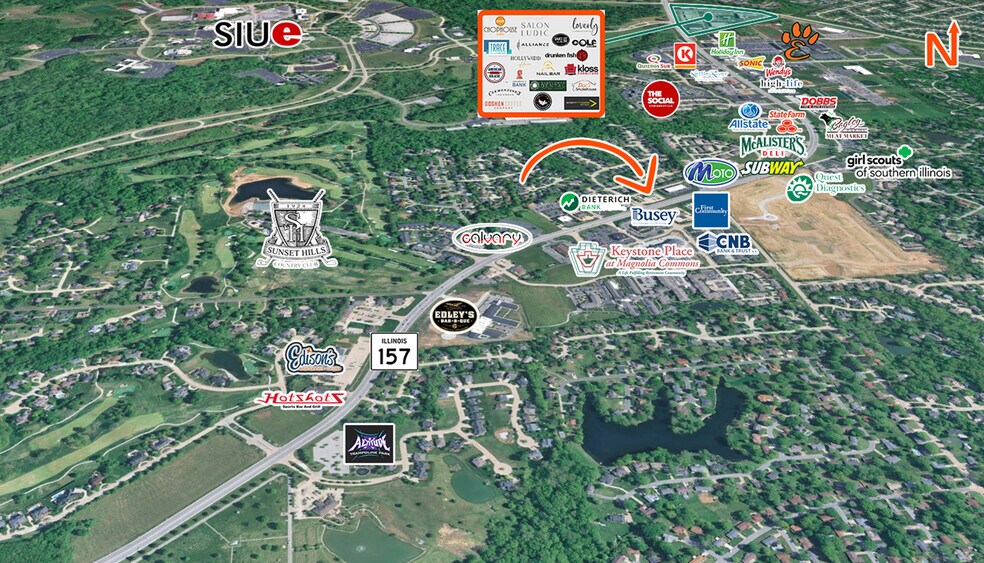 2143 S State Route 157, Edwardsville, IL à vendre - Photo du bâtiment - Image 2 de 25