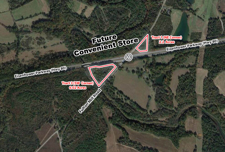 Eisenhower Pky & Fulton Mill Rd portefeuille de 2 propriétés à vendre sur LoopNet.ca - Aérien - Image 1 de 7