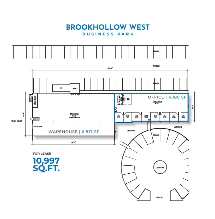 9777 W Gulf Bank Rd, Houston, TX for lease Floor Plan- Image 1 of 1