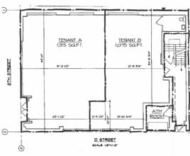 721 D St SE, Washington, DC à louer Plan d’étage- Image 2 de 3