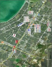 3138 S Padre Island Dr, Corpus Christi, TX - Aerial  map view