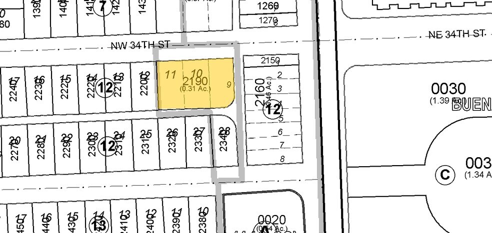 20-30 NW 34th St, Miami, FL à louer - Plan cadastral - Image 2 de 18