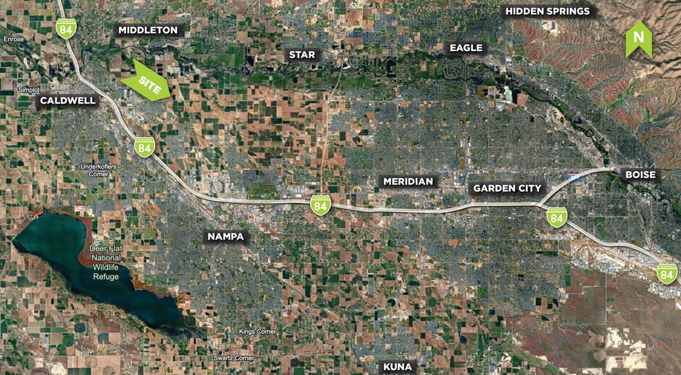 11113 Highway 20/26, Caldwell, ID for sale - Aerial - Image 3 of 3