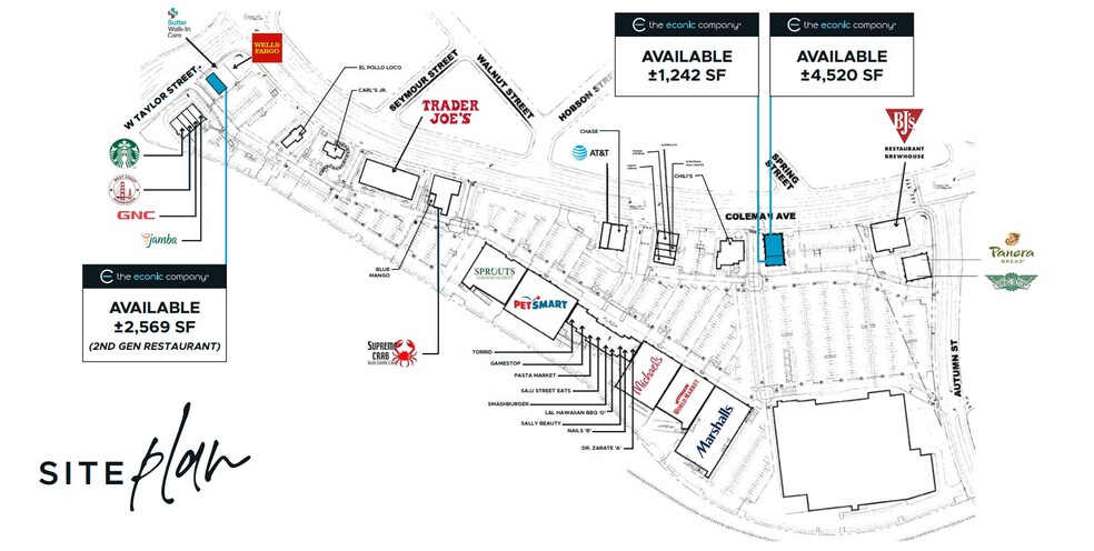 533 Coleman Ave, San Jose, CA à louer - Plan de site - Image 3 de 3