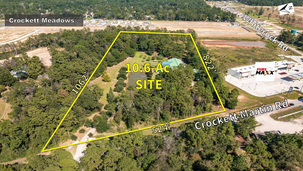11105 Crockett Martin Rd, Conroe, TX à vendre - Photo du bâtiment - Image 1 de 35