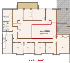 423-491 Carlisle Dr, Herndon, VA à louer Plan d  tage- Image 1 de 1