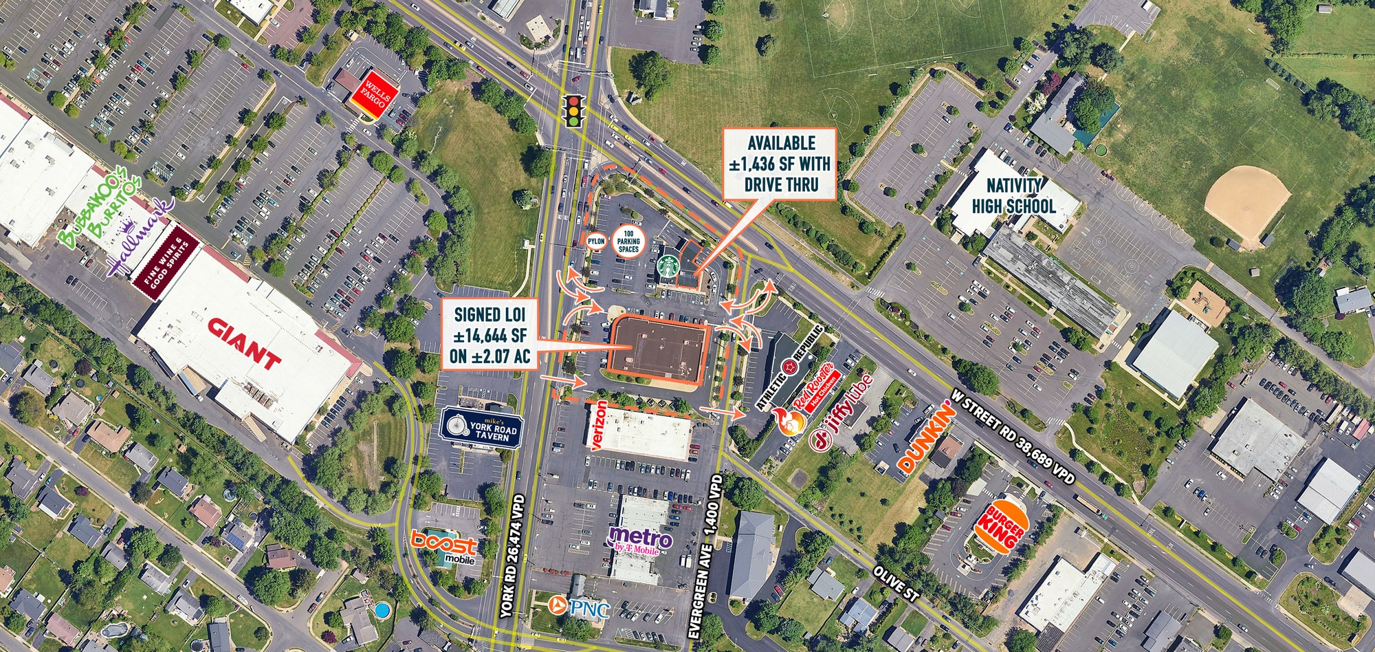 599 York Rd, Warminster Township, PA for lease Building Photo- Image 1 of 4