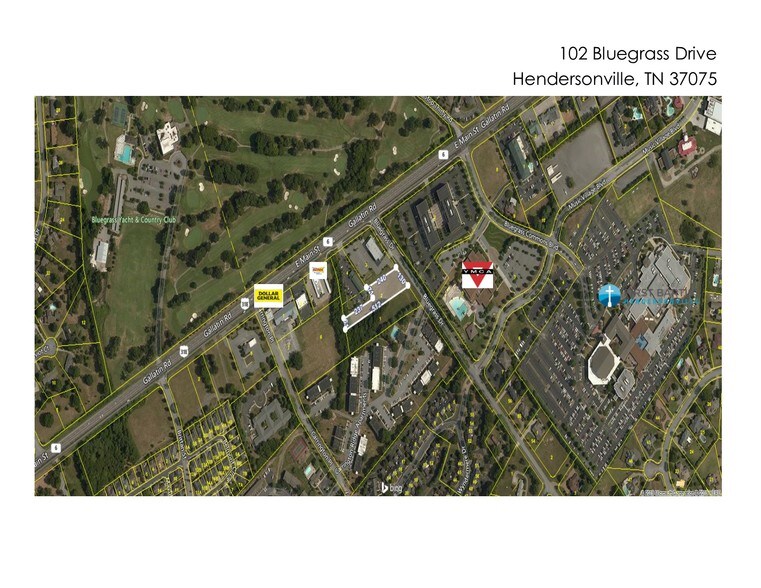 102 Bluegrass Dr, Hendersonville, TN for sale - Aerial - Image 2 of 8