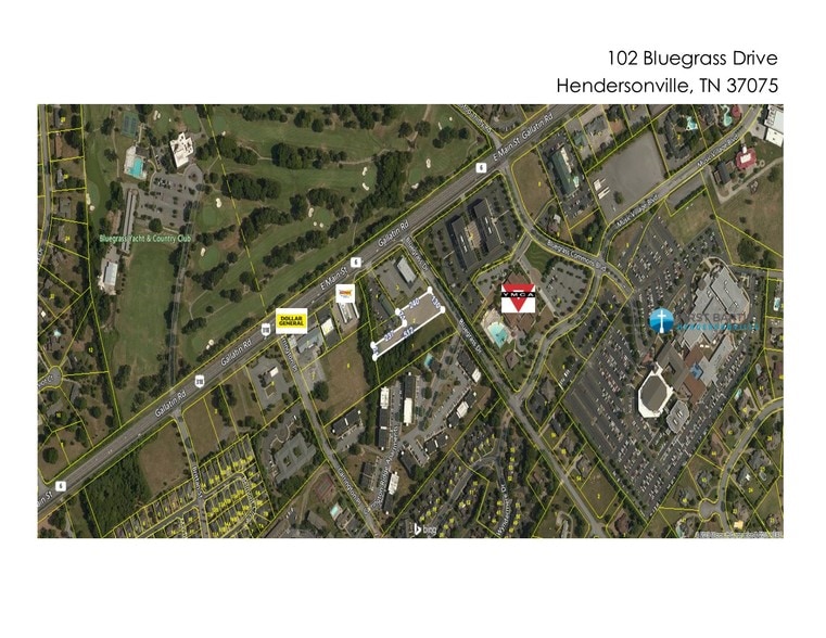 102 Bluegrass Dr, Hendersonville, TN à vendre - Aérien - Image 2 de 8