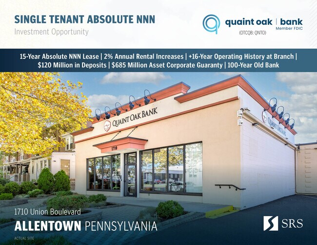 More details for 1710 Union Blvd, Allentown, PA - Retail for Sale
