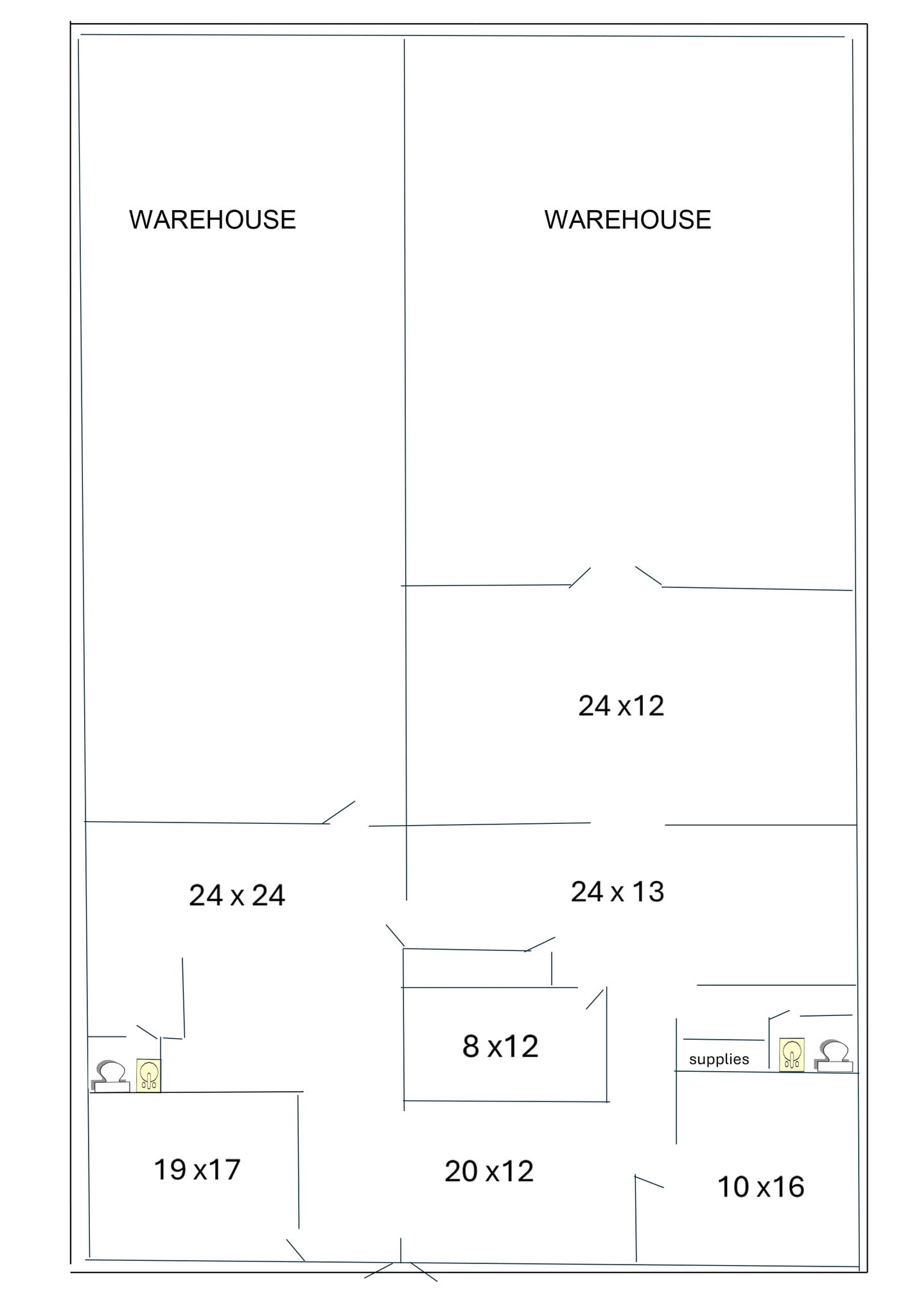 102-140 Trade Center Dr, Saint Peters, MO for lease Floor Plan- Image 1 of 1