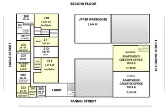 4104-4118 Fannin St, Houston, TX à louer Plan de site- Image 1 de 30