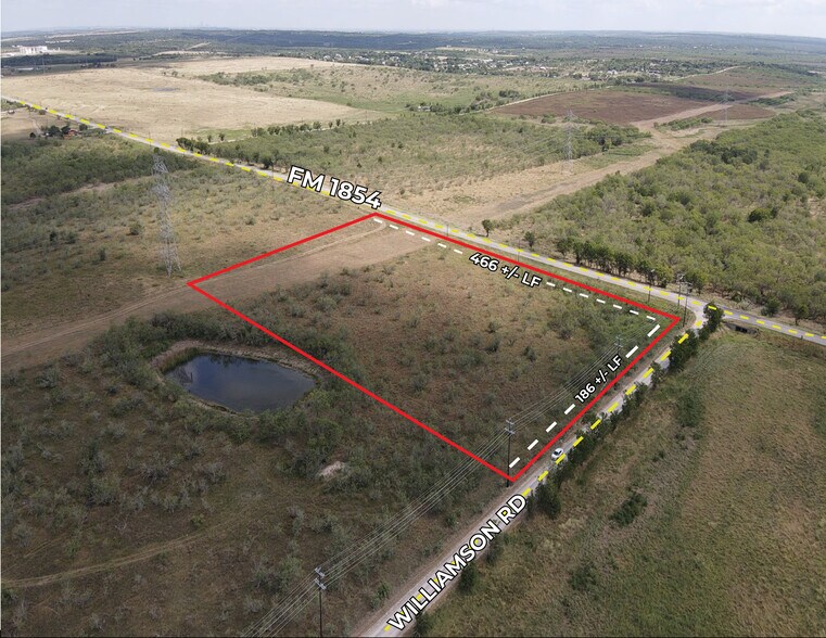 6.88 AC FM 1854, Dale, TX à vendre - Photo principale - Image 1 de 4
