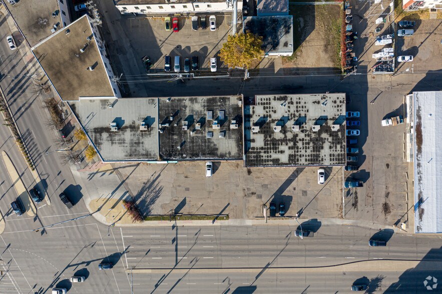 10110-10120 149th St NW, Edmonton, AB for sale - Aerial - Image 3 of 4