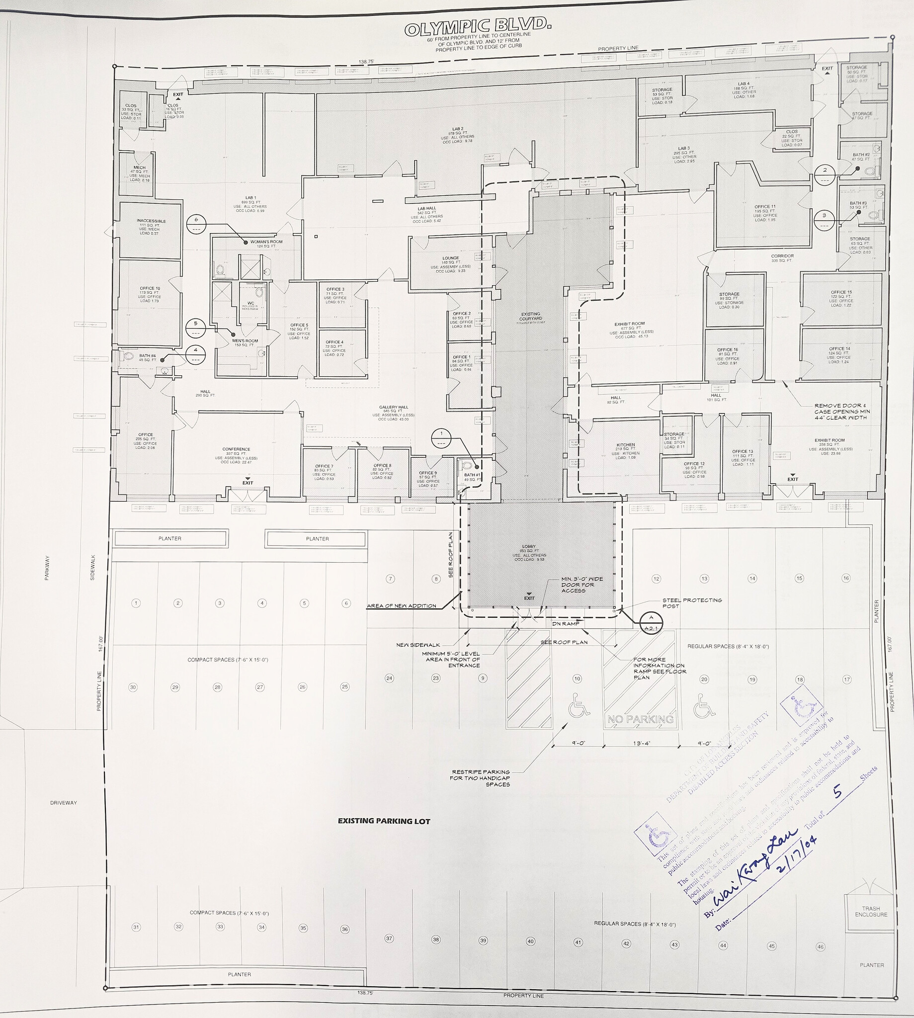11570 W Olympic Blvd, Los Angeles, CA for sale Typical Floor Plan- Image 1 of 7