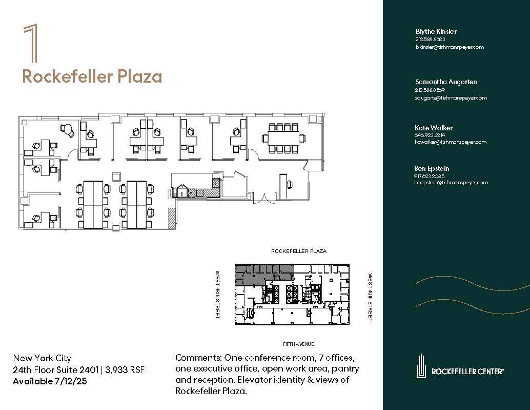 1 Rockefeller Plaza, New York, NY for lease Building Photo- Image 1 of 1