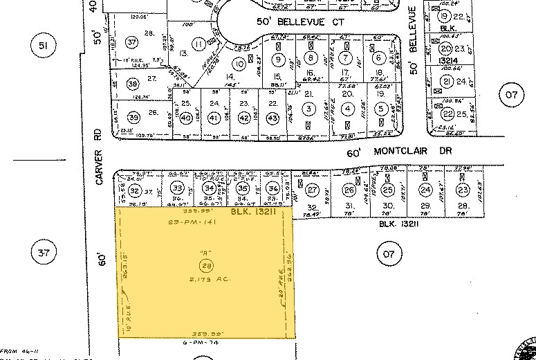 3242 Carver Rd, Modesto, CA à vendre - Plan cadastral - Image 3 de 3