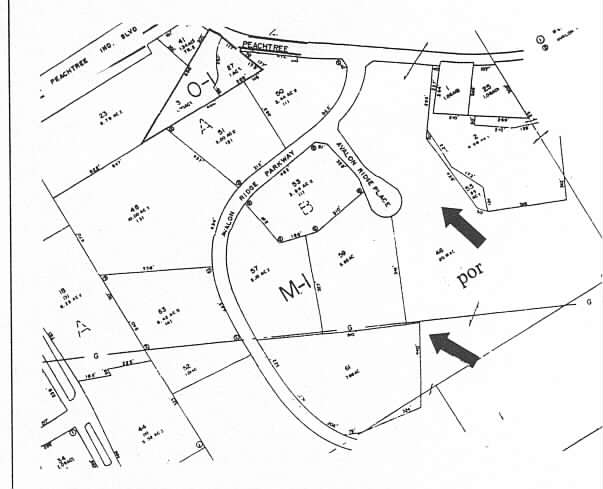 3135 Avalon Ridge Pl, Norcross, GA à vendre - Plan cadastral - Image 3 de 7